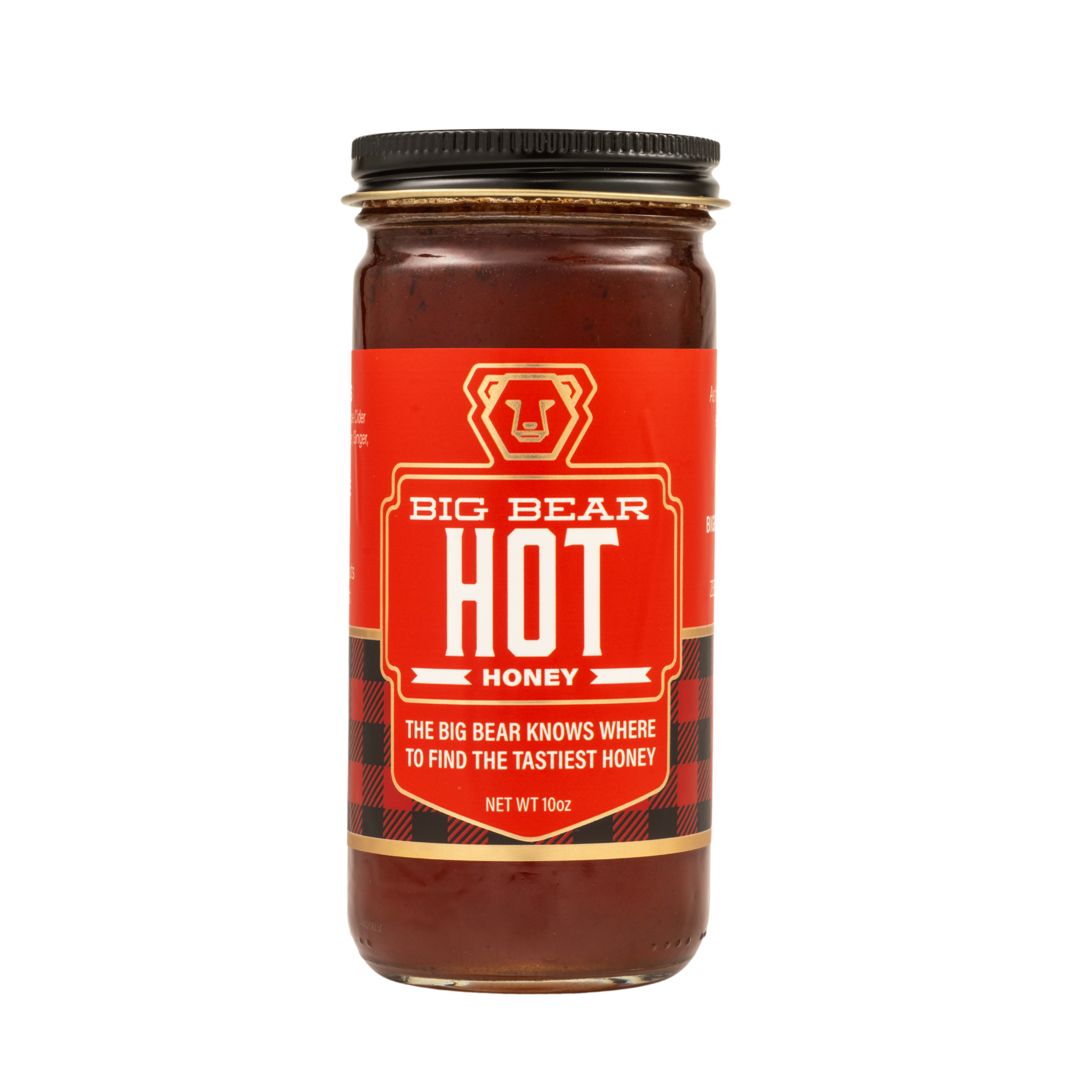 Hot Honey 10oz – Spicy Michigan Honey | Big Bear Honey Zeeland