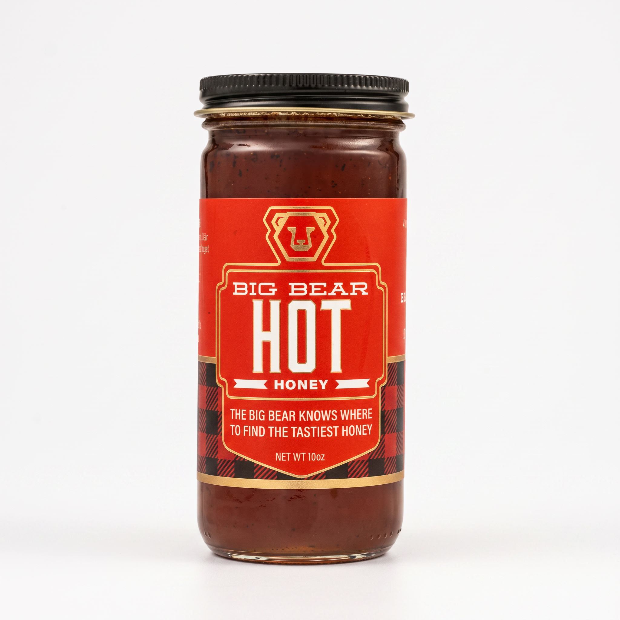 Hot Honey 10oz – Spicy Michigan Honey | Big Bear Honey Zeeland