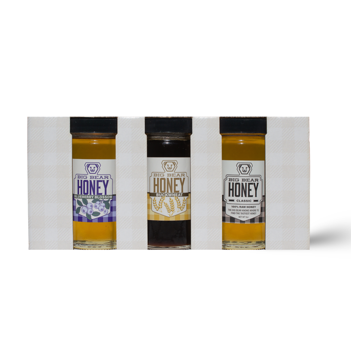 Michigan Raw Honey Flight