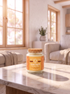 Calm & Happy Beeswax Candle