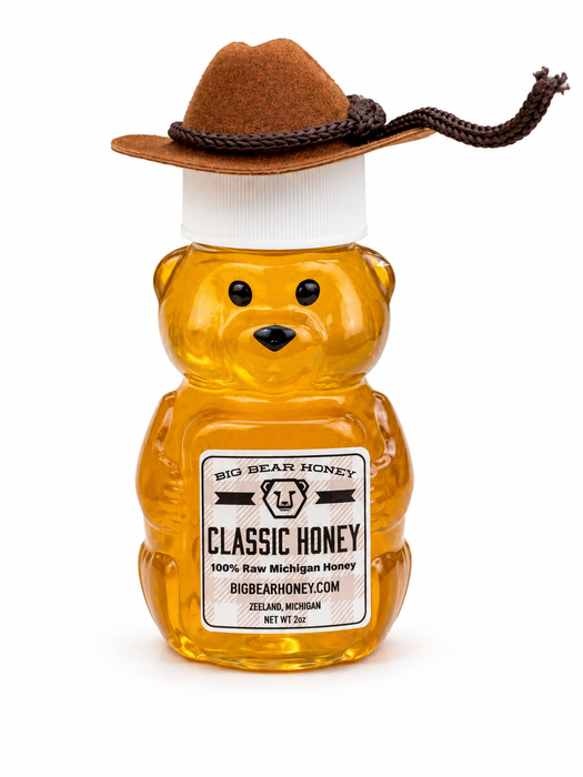 2oz Honey Cowboy Bear
