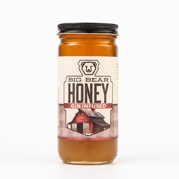 Gin Infused Honey