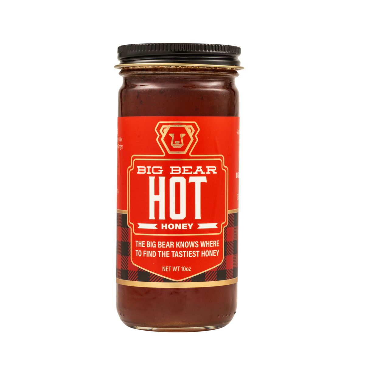 Hot Honey 10oz – Spicy Michigan Honey | Big Bear Honey Zeeland
