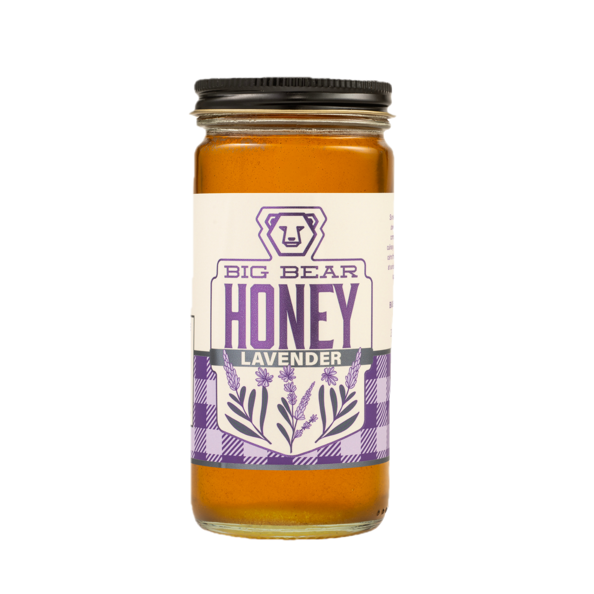 Lavender Infused Honey – Michigan Honey | Big Bear Honey Zeeland