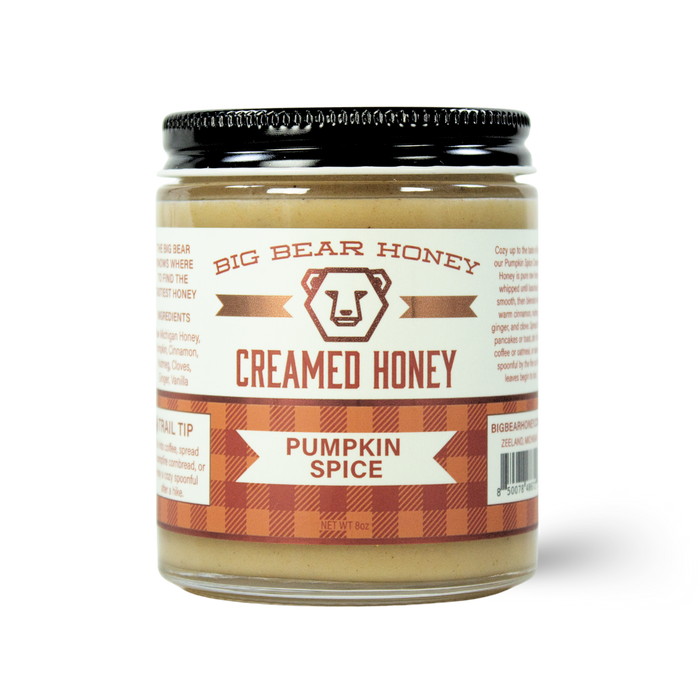 Pumpkin Spice Creamed Honey