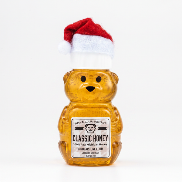Classic Honey Holiday Bear | 2 oz